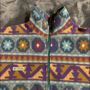 Vintage Columbia 1/4 zip pullover